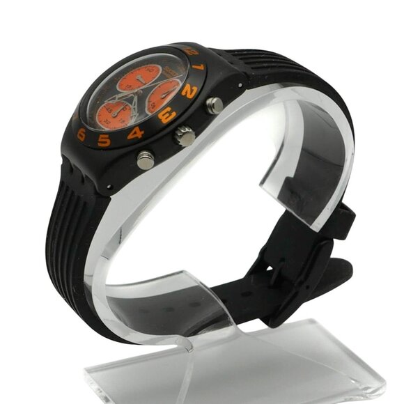 Swatch Blackino Irony Midi Chrono Watch (YMB4000) main image 5